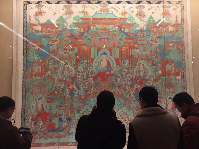 张大千临摹敦煌壁画艺术精品赏析