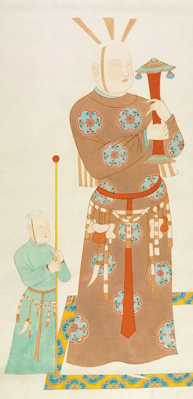 张大千临摹敦煌壁画艺术精品赏析