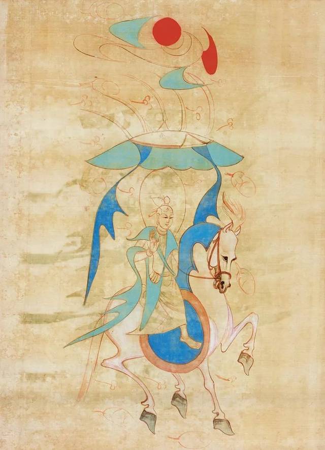 张大千临摹敦煌壁画艺术精品赏析