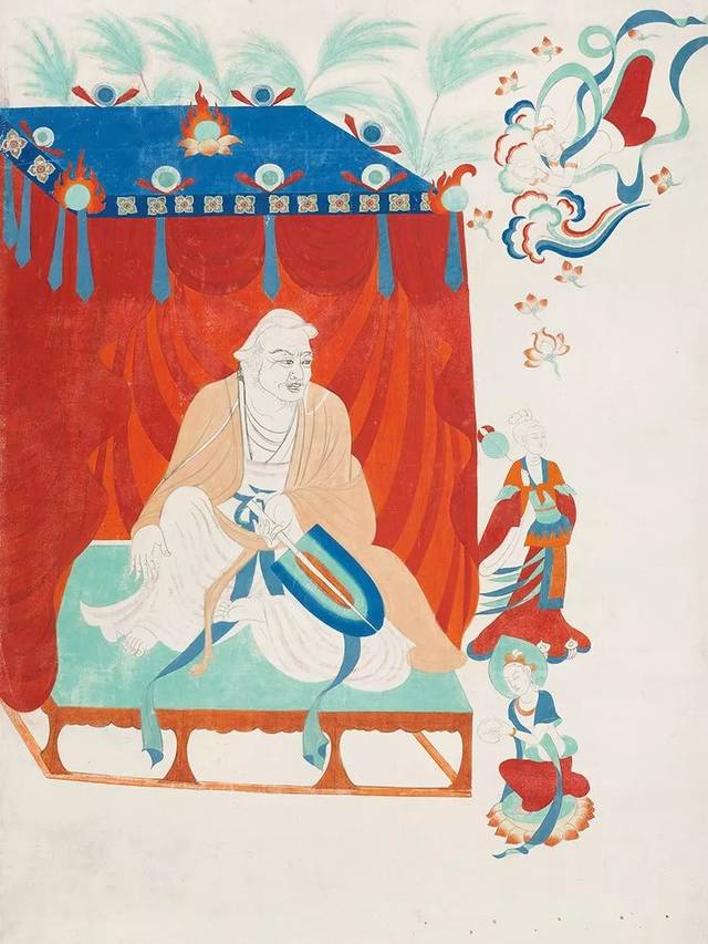 张大千临摹敦煌壁画艺术精品赏析