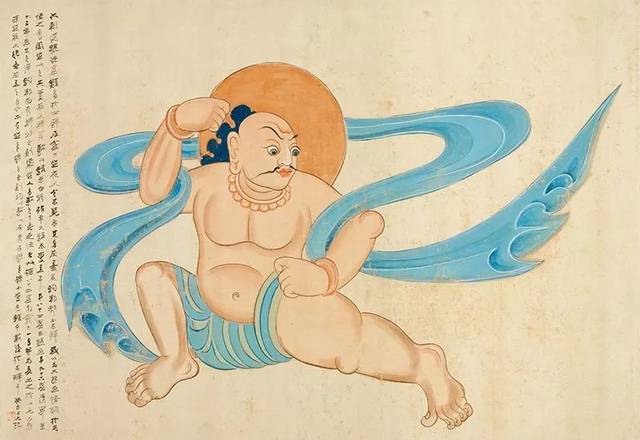 张大千临摹敦煌壁画艺术精品赏析