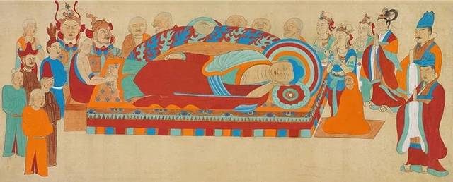 张大千临摹敦煌壁画艺术精品赏析