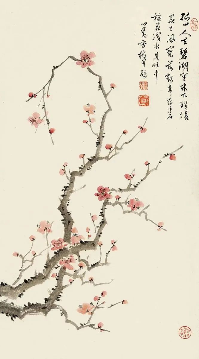 溥儒，轻描淡写，笔笔清气若兰