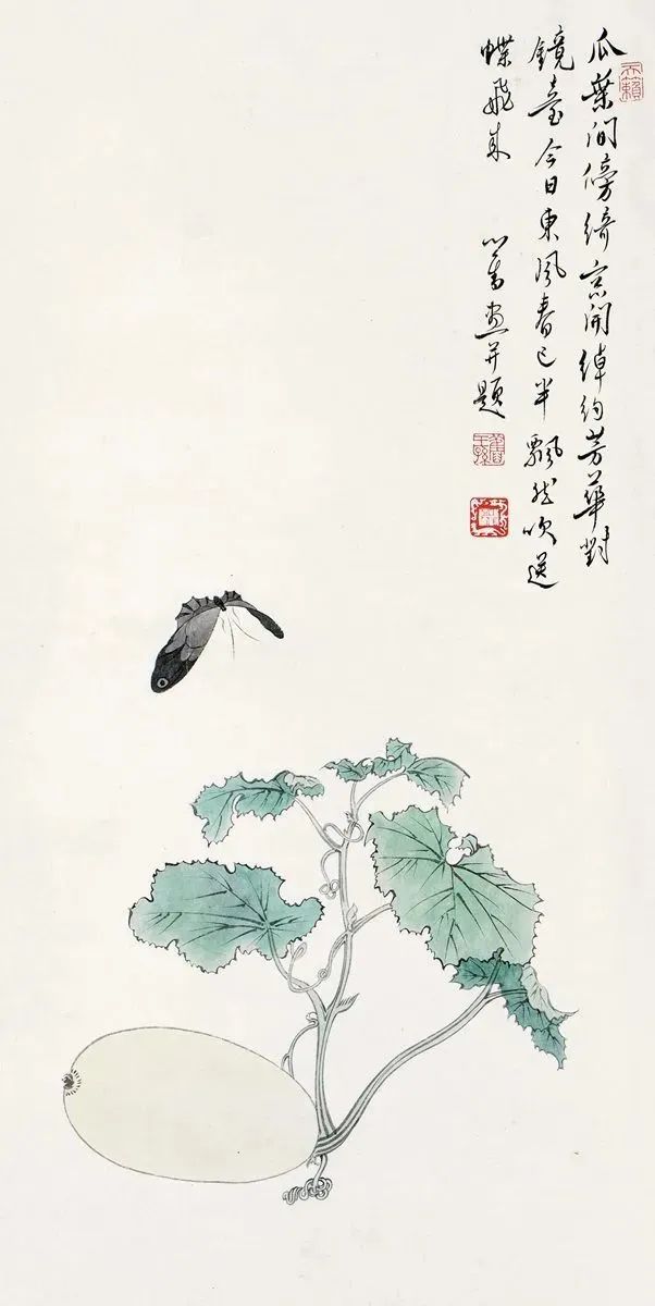 溥儒，轻描淡写，笔笔清气若兰