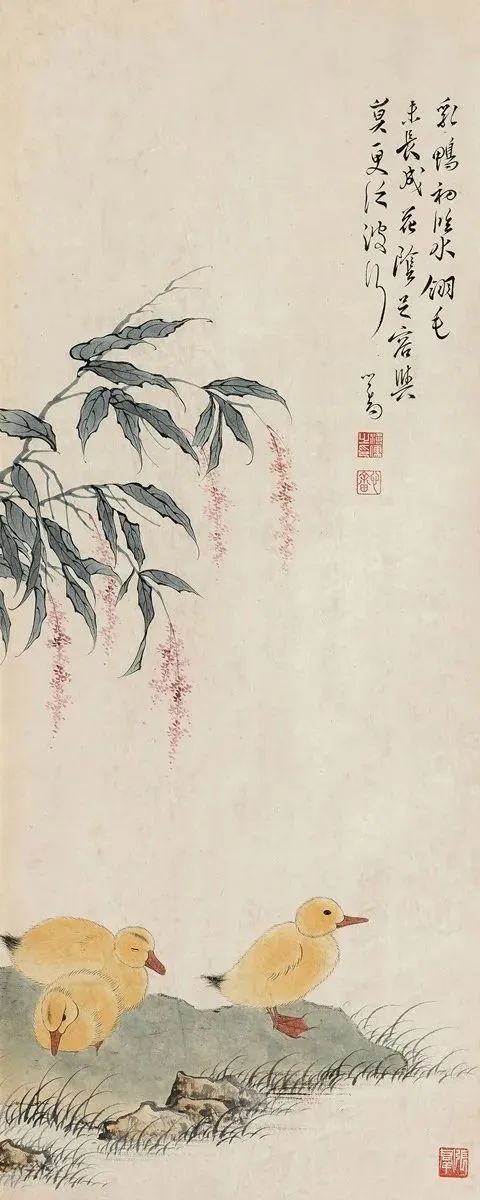 溥儒，轻描淡写，笔笔清气若兰