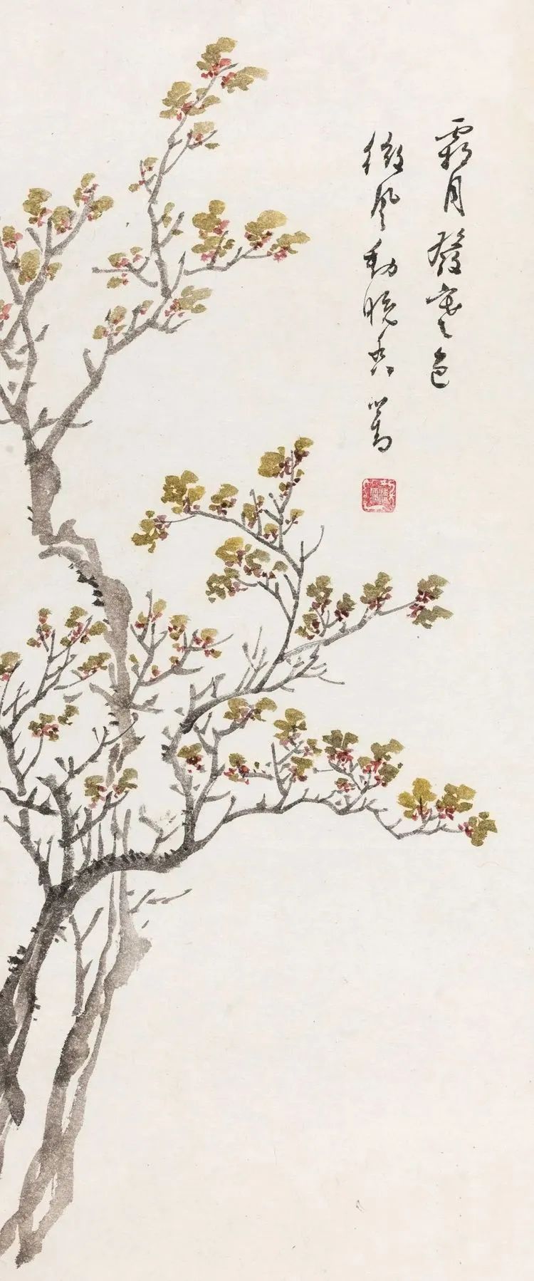 溥儒，轻描淡写，笔笔清气若兰