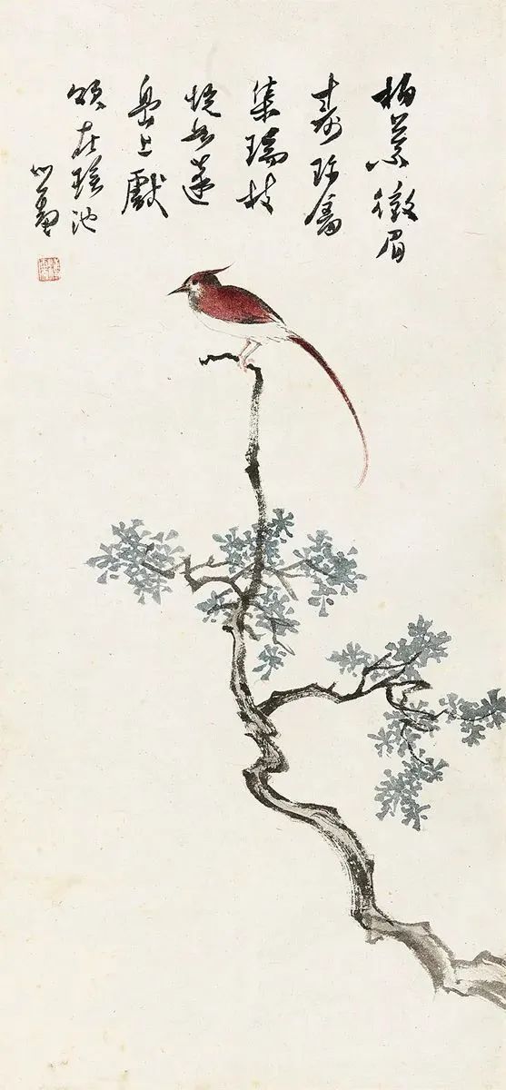 溥儒，轻描淡写，笔笔清气若兰