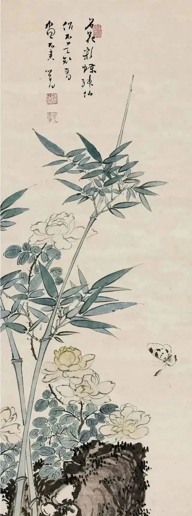 溥儒，轻描淡写，笔笔清气若兰