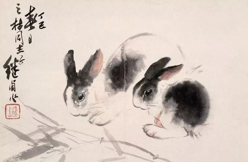 兔年将至，刘继卣笔下的兔子