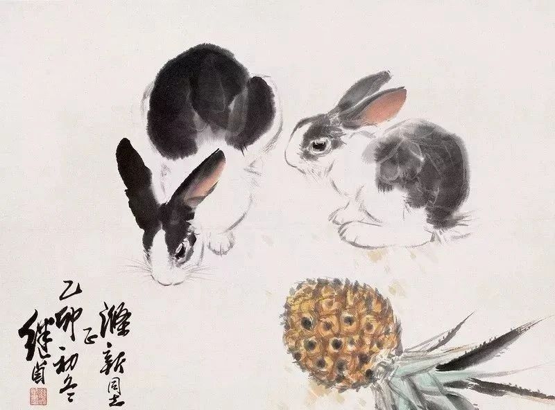兔年将至，刘继卣笔下的兔子