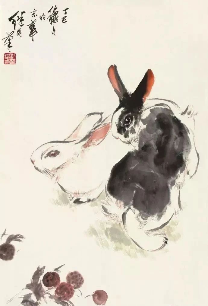 兔年将至，刘继卣笔下的兔子