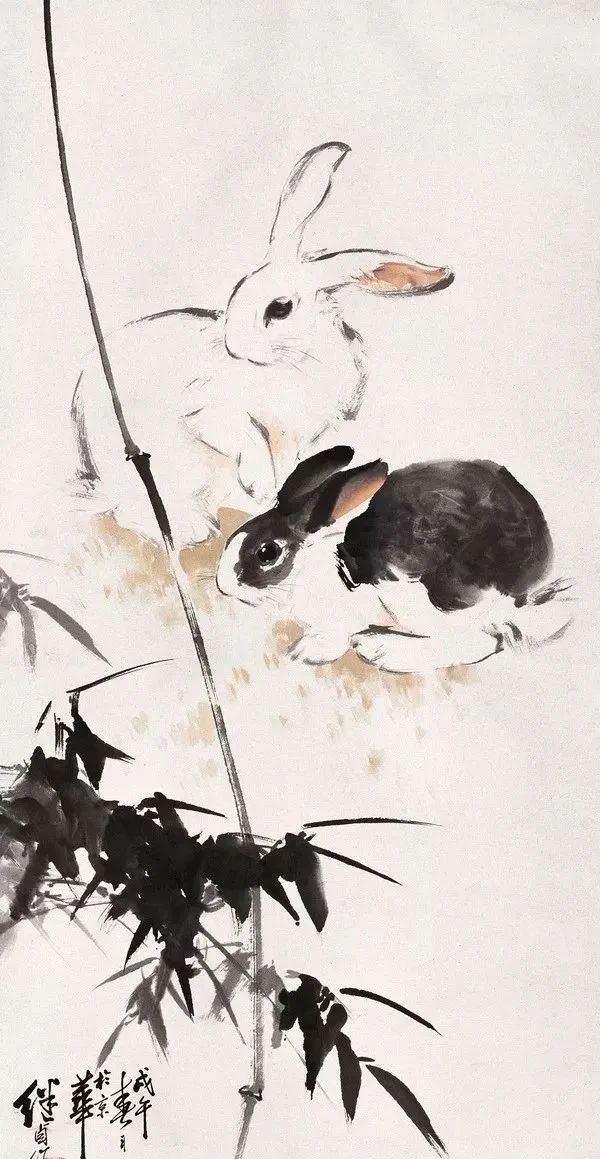 兔年将至，刘继卣笔下的兔子