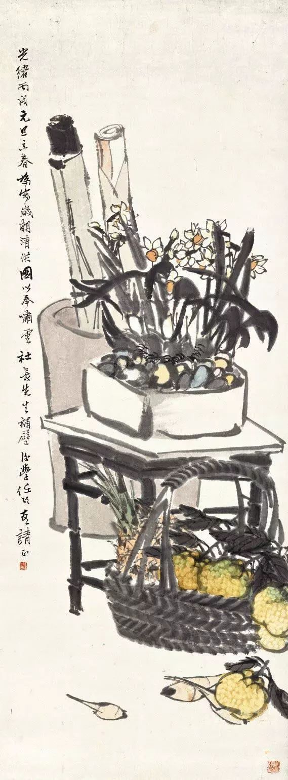 新年伊始看那些大师笔下的岁朝清供