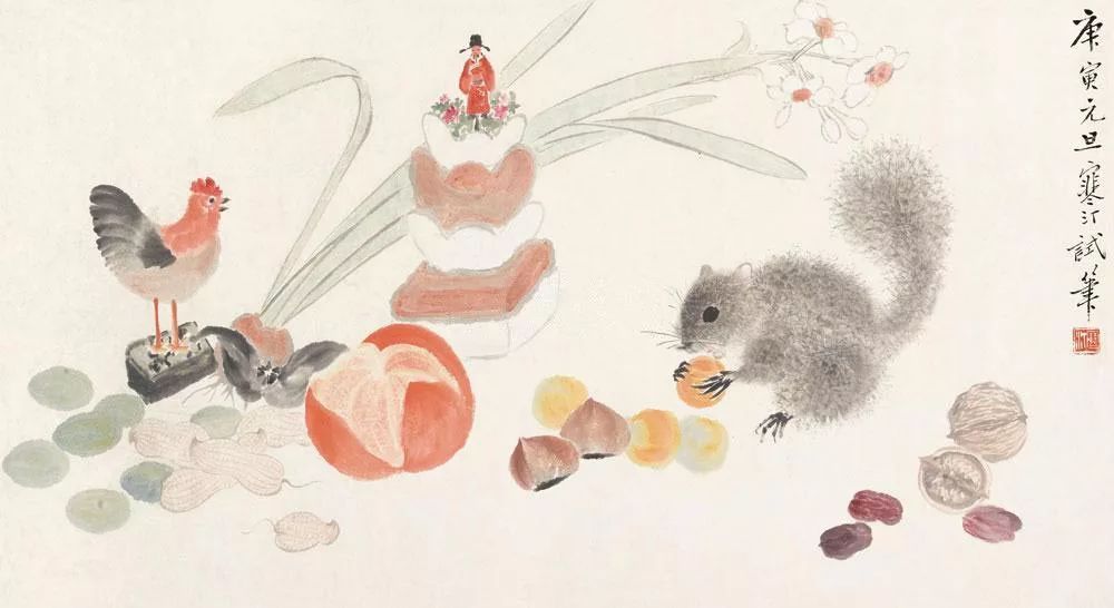 新年伊始看那些大师笔下的岁朝清供