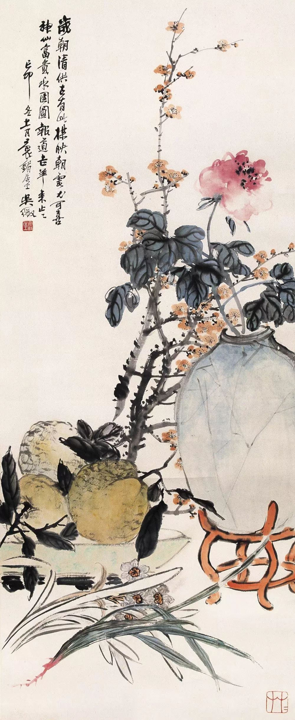 新年伊始看那些大师笔下的岁朝清供