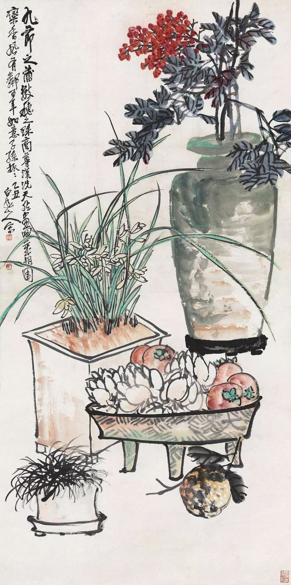 新年伊始看那些大师笔下的岁朝清供