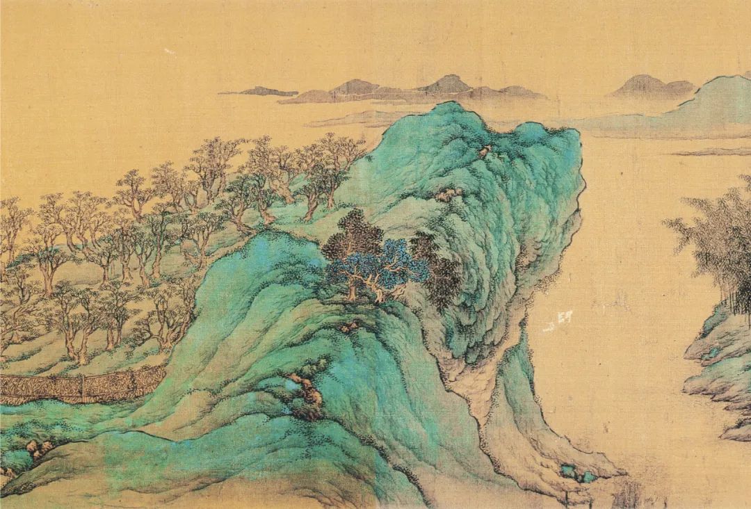 明 仇英《辋川十景图》高清，精微细丽，穷工极艳