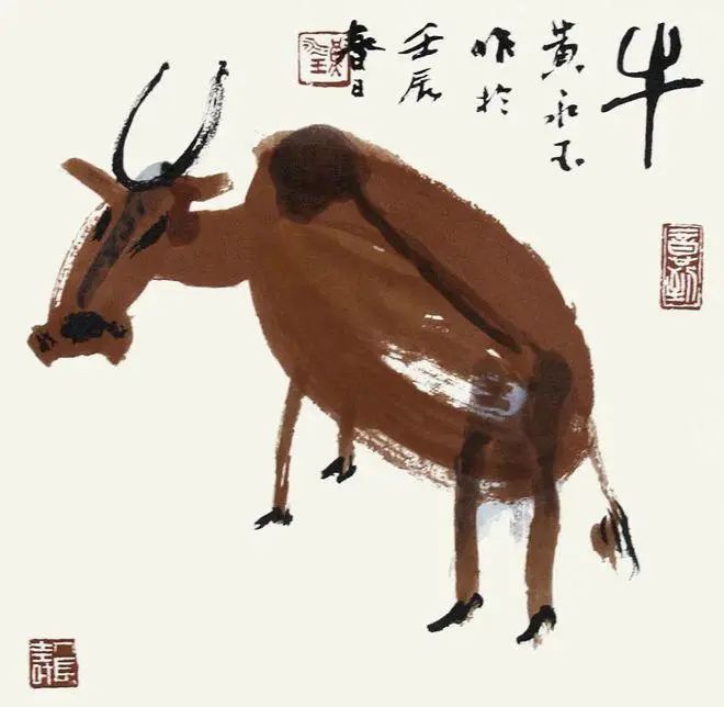 黄永玉的蓝兔子邮票挨骂了，你看过他画的猪狗鸡吗？