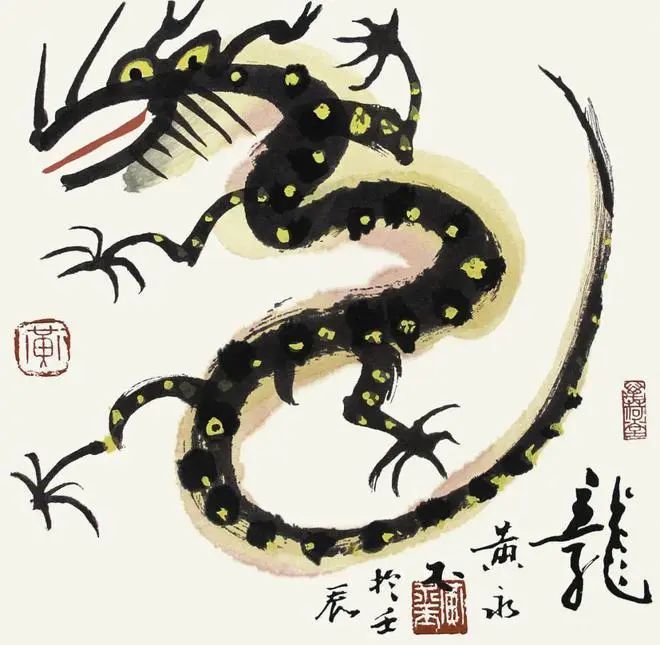 黄永玉的蓝兔子邮票挨骂了，你看过他画的猪狗鸡吗？