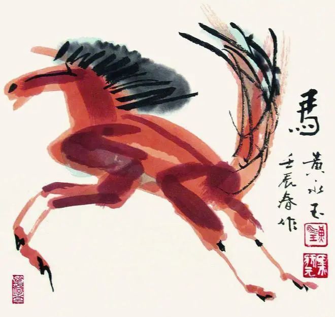 黄永玉的蓝兔子邮票挨骂了，你看过他画的猪狗鸡吗？