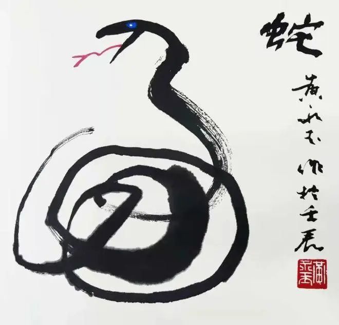 黄永玉的蓝兔子邮票挨骂了，你看过他画的猪狗鸡吗？