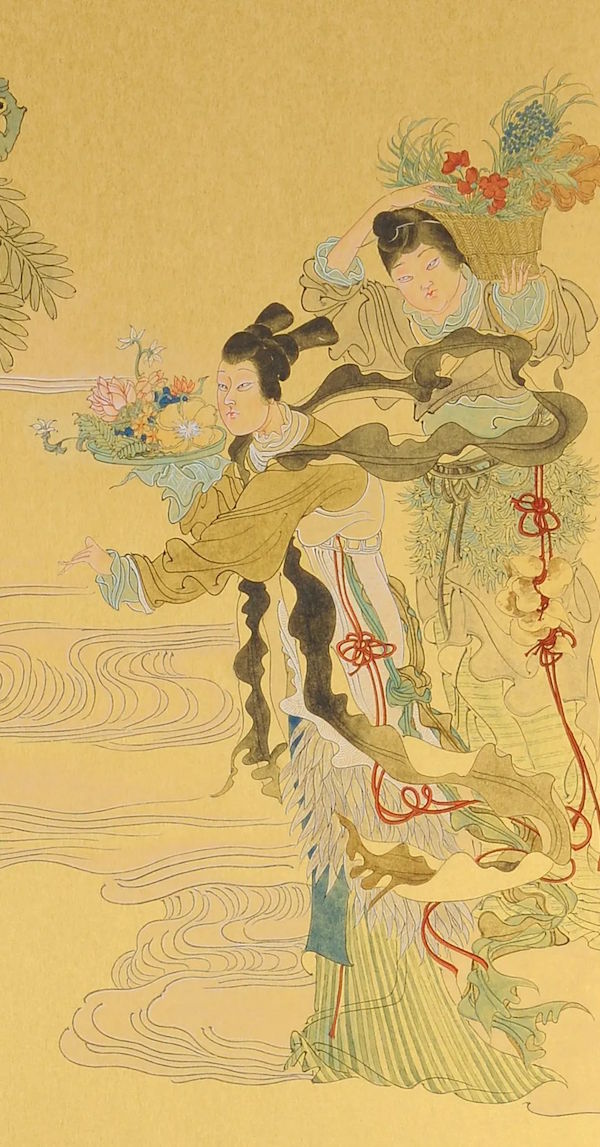 658 朵云轩藏:任伯年《群仙祝寿》