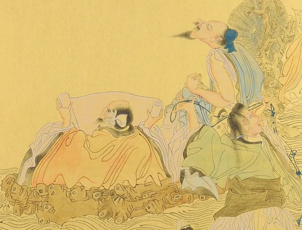 661 朵云轩藏:任伯年《群仙祝寿》