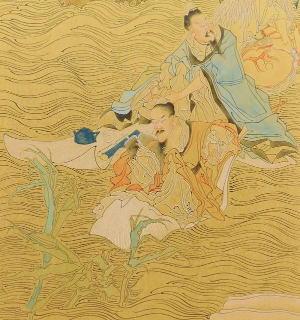662 朵云轩藏:任伯年《群仙祝寿》