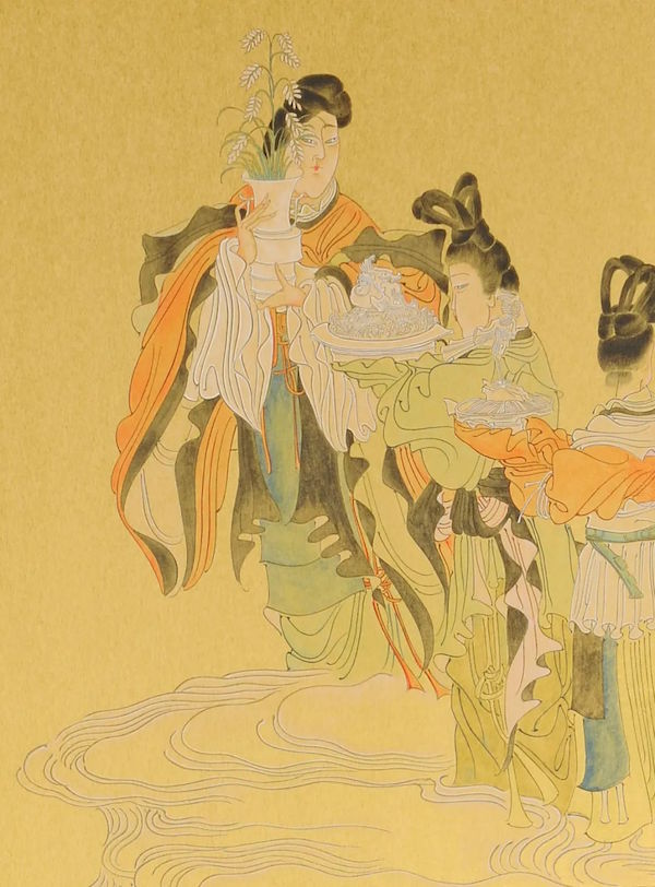 671 朵云轩藏:任伯年《群仙祝寿》