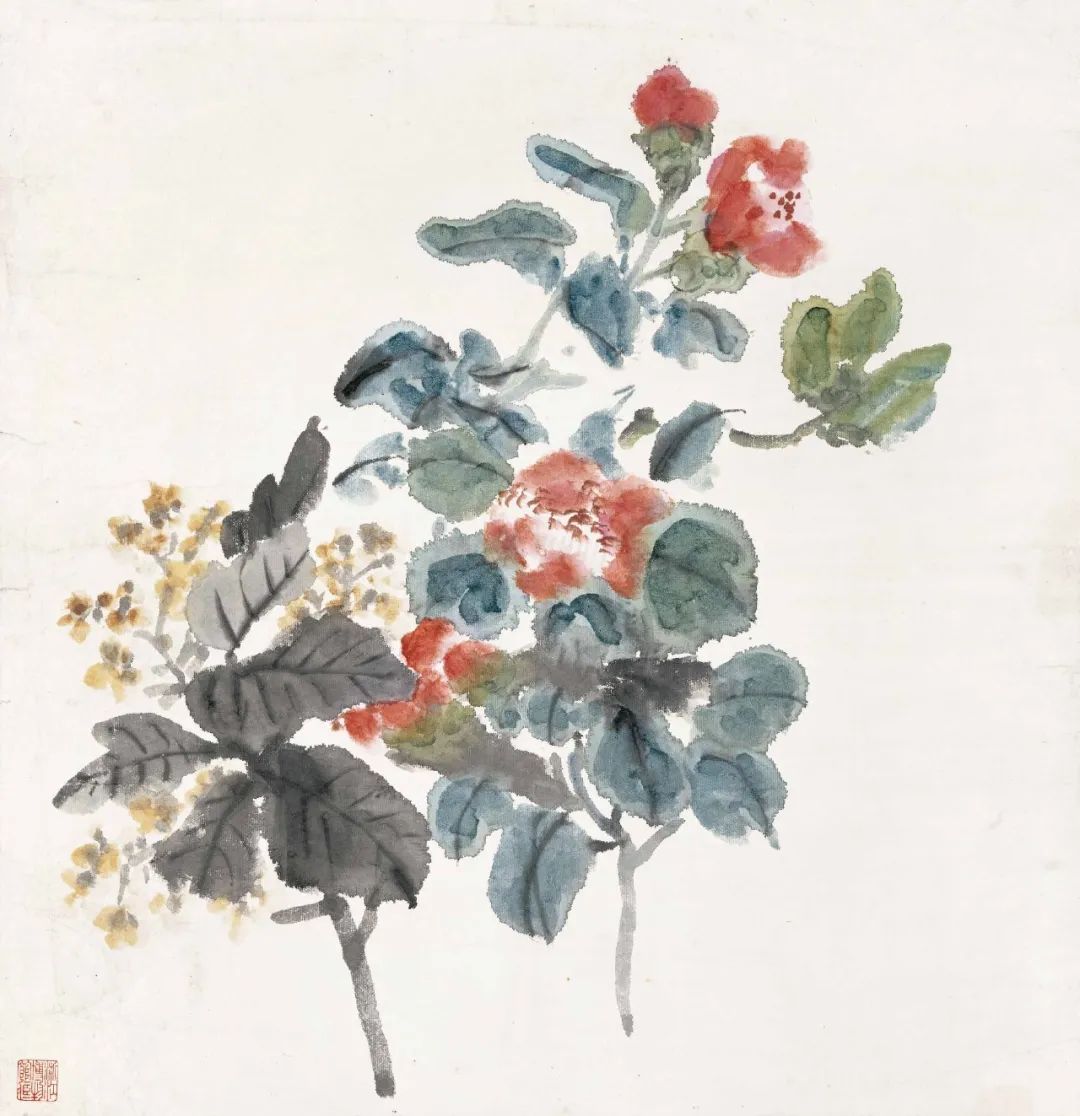 潘天寿：“人们只知道黄宾虹的山水绝妙，其实他的花卉更妙"