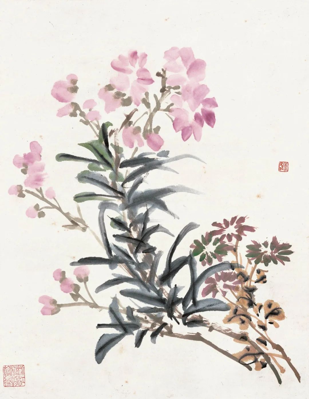 潘天寿：“人们只知道黄宾虹的山水绝妙，其实他的花卉更妙"