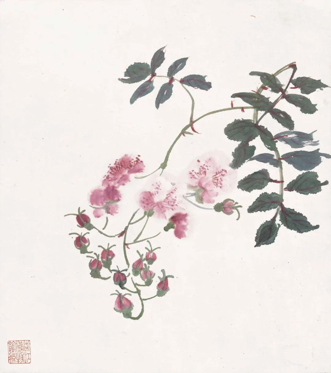 潘天寿：“人们只知道黄宾虹的山水绝妙，其实他的花卉更妙"