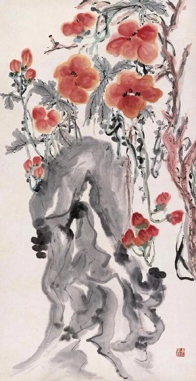 潘天寿：“人们只知道黄宾虹的山水绝妙，其实他的花卉更妙"