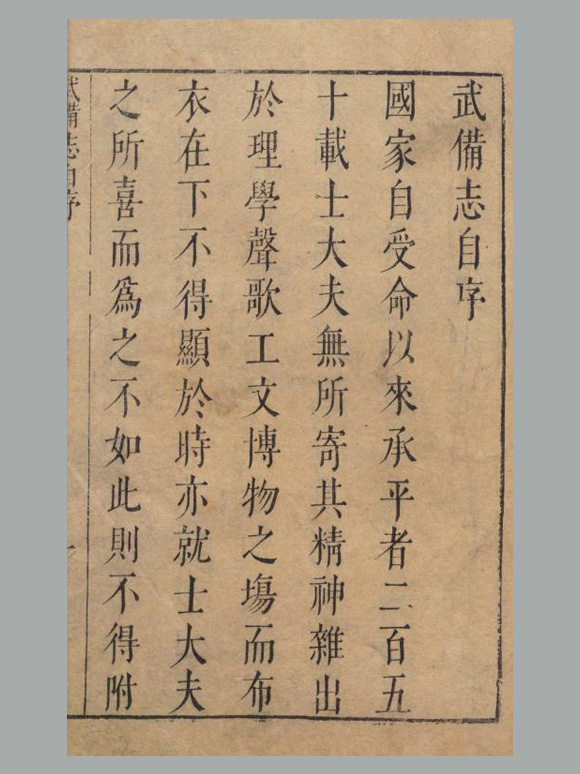 明 茅元仪辑《武备志》 二百四十卷 明天启元年刊本