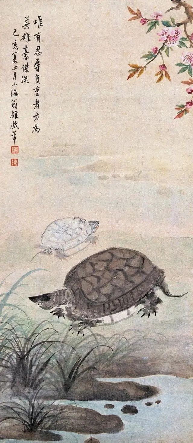 翁小海:晚清花鸟能手