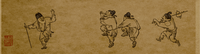 古人画画也调皮