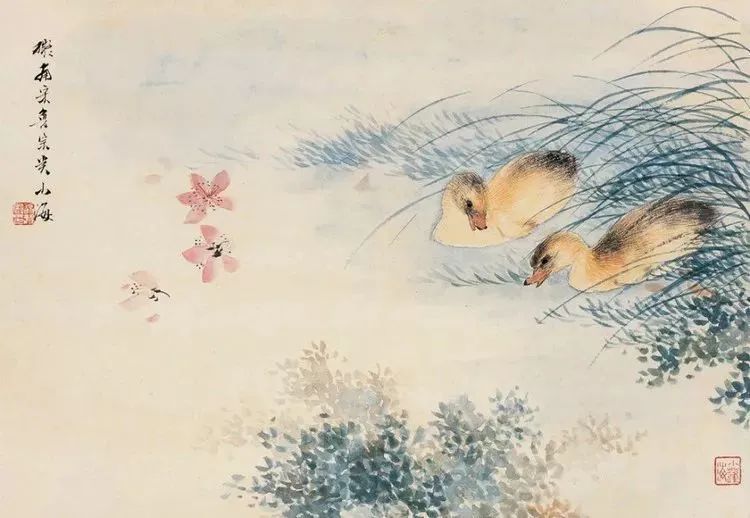 翁小海:晚清花鸟能手