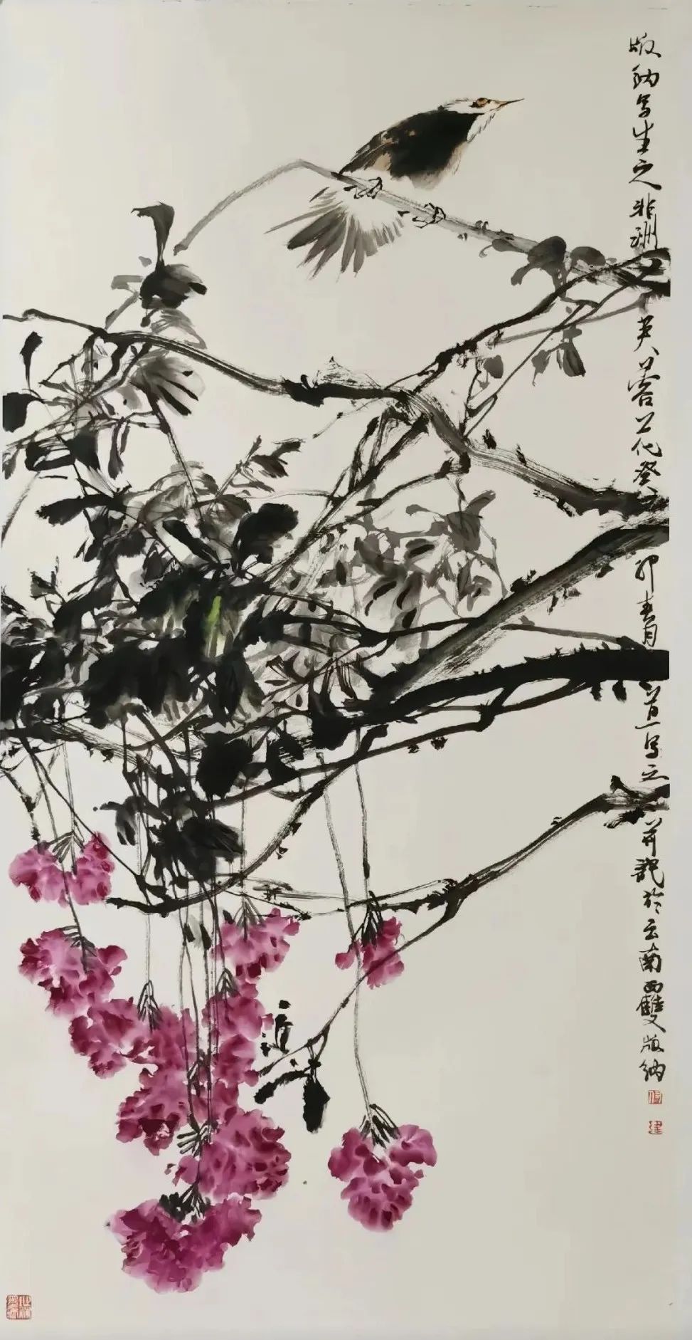 一组禅素写意作品,水墨淋漓!