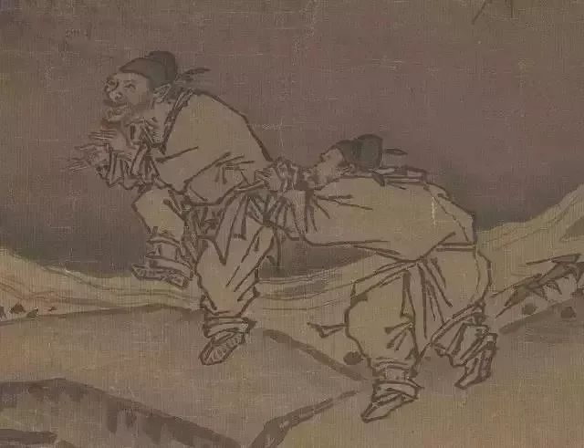 古人画画也调皮