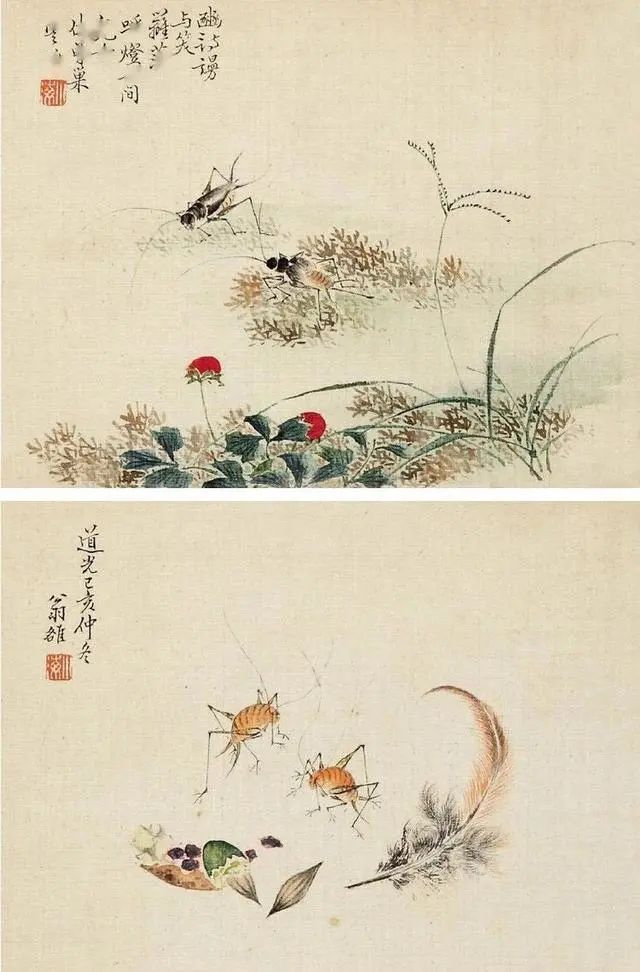 翁小海:晚清花鸟能手