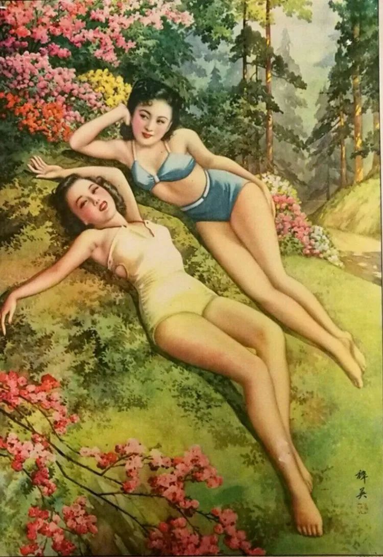 风靡一时的民国月份牌