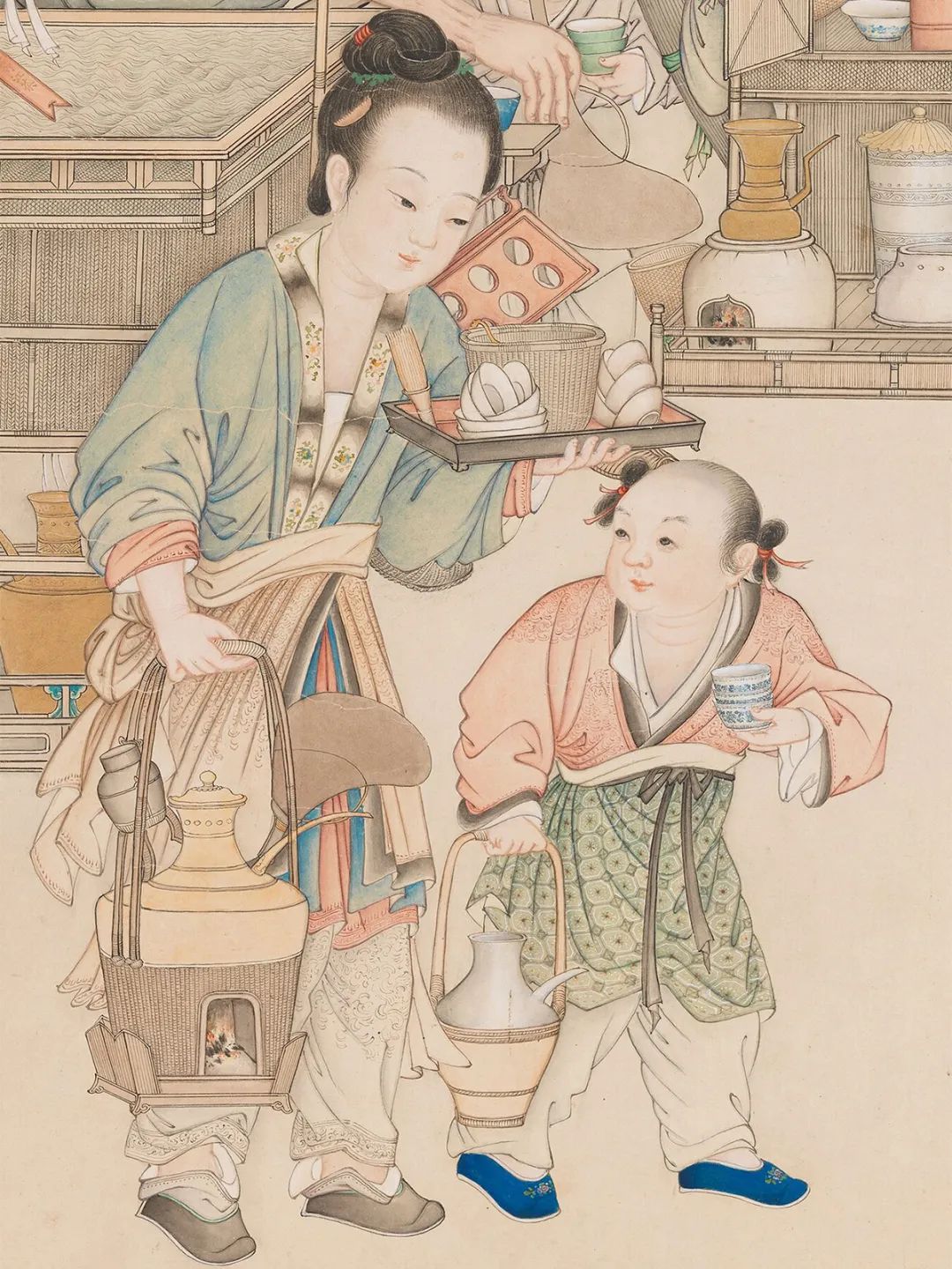 一百幅中国画83:古人绝世宫廷画,画工精美细致到头皮发麻!
