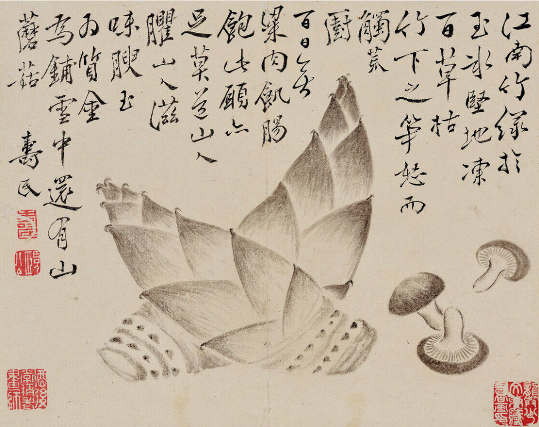 边寿民《十二月令江南风物册》