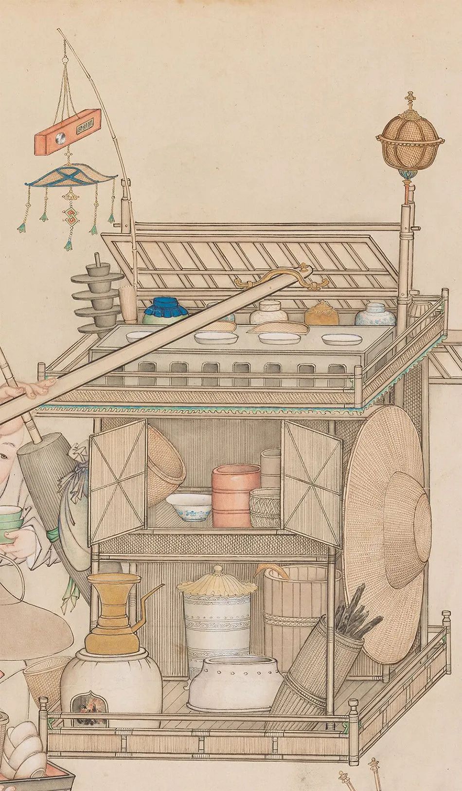 一百幅中国画83:古人绝世宫廷画,画工精美细致到头皮发麻!