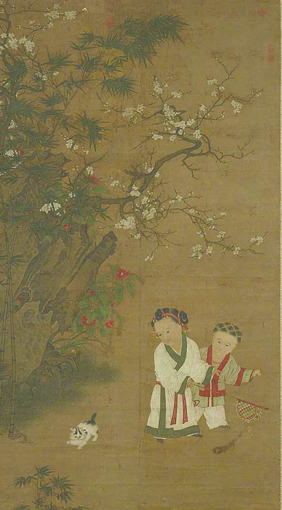 古画里的冬日世界