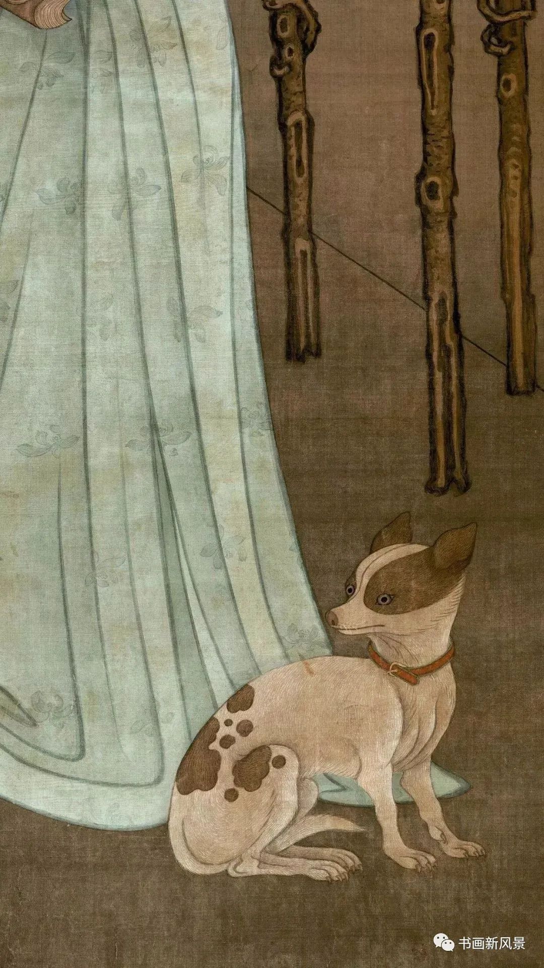 这幅春闺图，线条太迷人了！