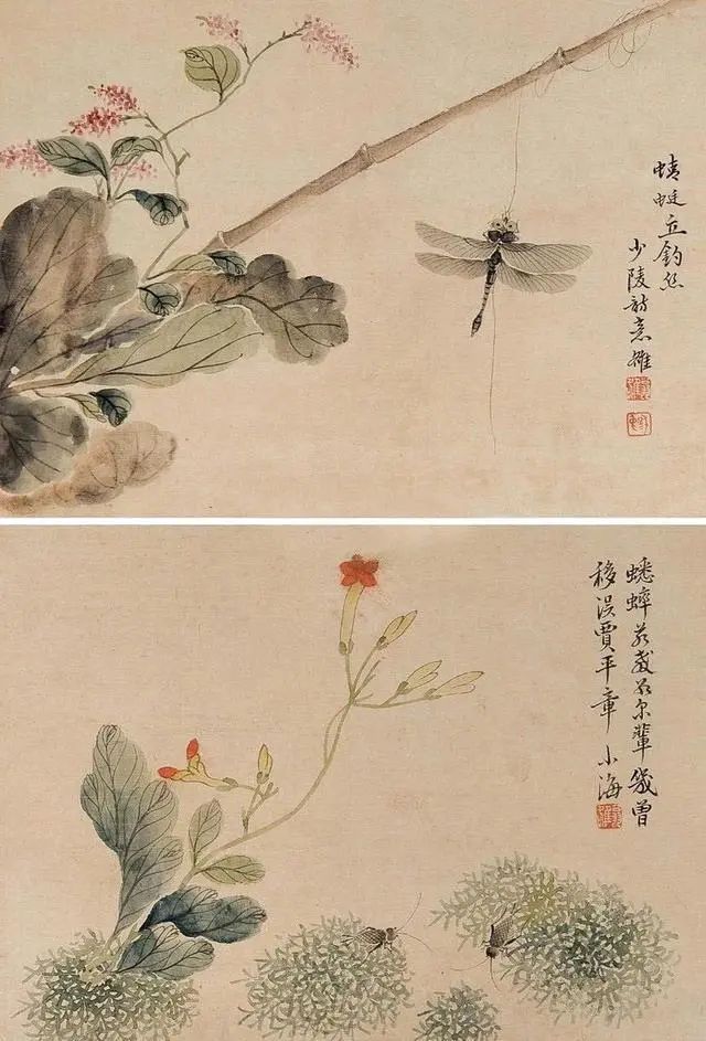 翁小海:晚清花鸟能手