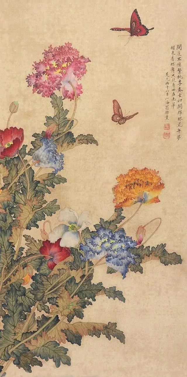 翁小海:晚清花鸟能手