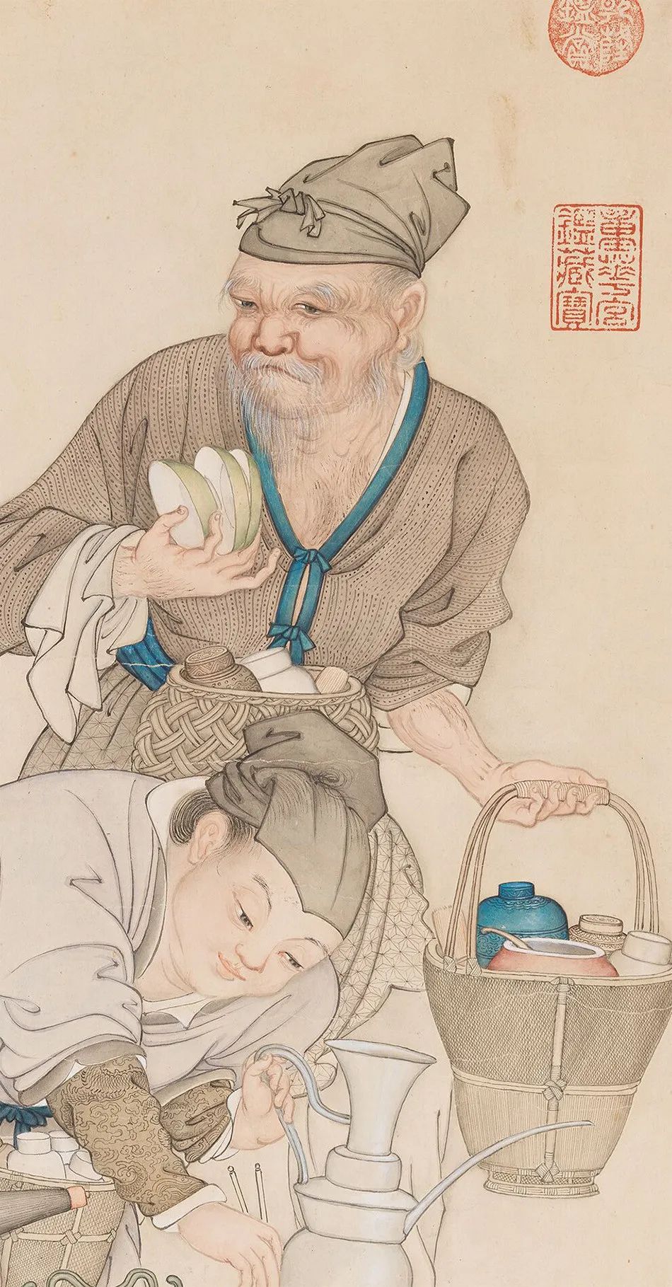 一百幅中国画83:古人绝世宫廷画,画工精美细致到头皮发麻!