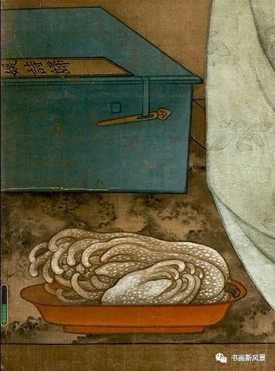 这幅春闺图，线条太迷人了！